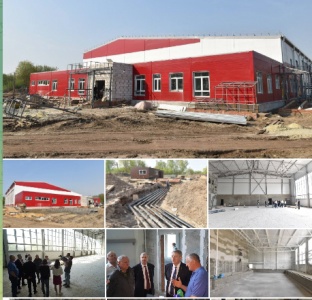 Губернатор Брянщины продолжает объезд строящихся спортивных объектов