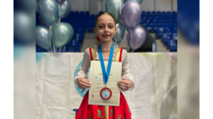 Золото на всероссийских соревнований завоевала фигуристка Ангелина Чижикова из Брянска