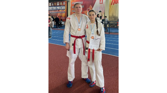 На чемпионате России по рукопашному бою брянские спортсмены завоевали три бронзовые медали