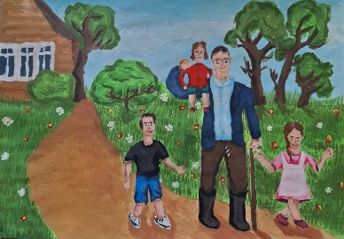 Злынковские юные художники участвовали в областном конкурсе «Памятные места родного края»