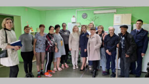 В Брянске представительная группа посетила места пребывания жителей Донбасса, Украины и Курщины