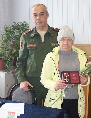 Злынковскому  участнику СВО вручили Орден Мужества посмертно