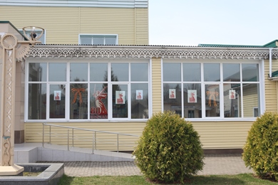 Город Злынку Брянской области  украшает к 9 Мая