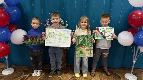 Воспитанники детского сада «Теремок» Злынковского района участвовали в конкурсе рисунков