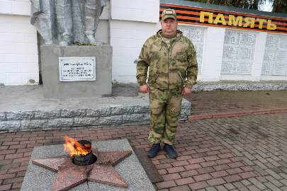 Виталий Гришеньков из Брянской области с первых дней принимает участие в СВО