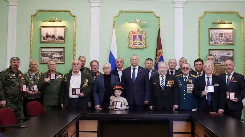 В Брянске состоялась встреча с участниками боевых действий