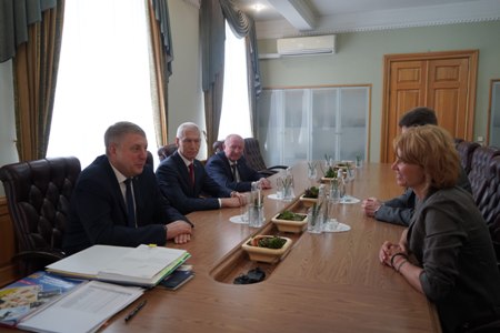 В Брянскую область приехала Оксана Лут, министр сельского хозяйства России