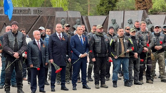 Брянщина стала частью международного мотомарша «Дороги Победы – Пламя памяти 2025»