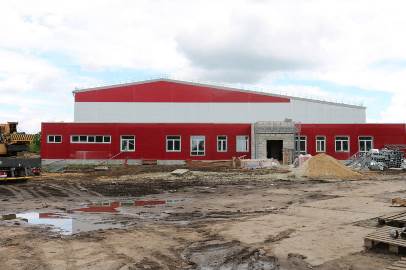 В Стародубе Брянской области продолжается строительство спортивно-оздоровительного комплекса  