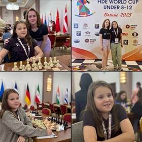 Брянская шахматистка заняла 4-е место на детском Кубке мира по шахматам