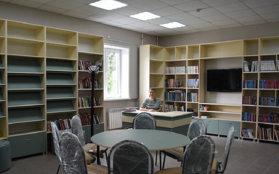 В Клетнянской библиотеке Брянщины завершается ремонт