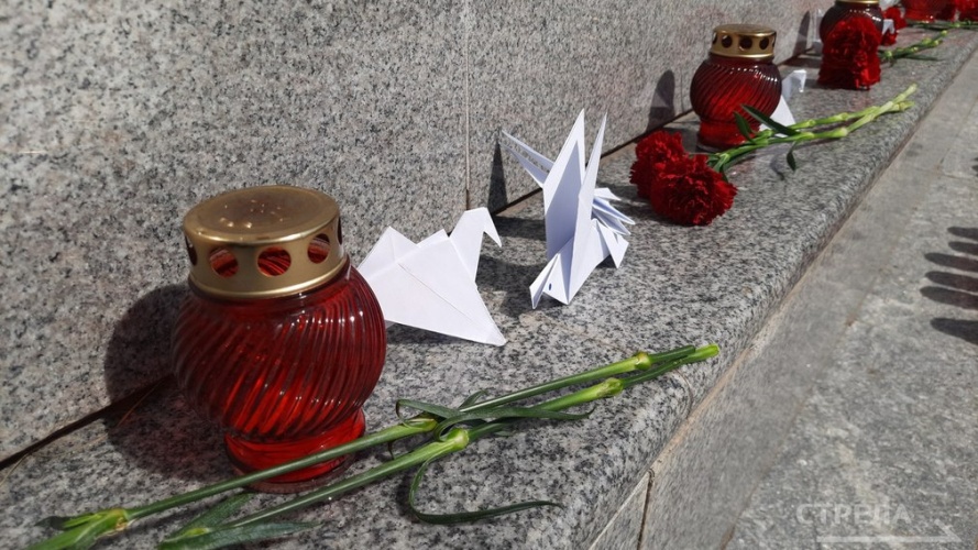 В Брянске прошла акция в память о детях, погибших в войне на Донбассе