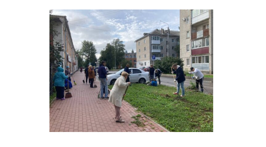 В Трубчевском районе Брянщины проходит областной субботник