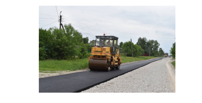 В Клетне Брянской области продолжается ремонт дорог