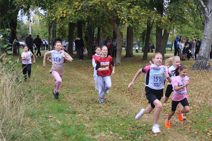 Среди школ Злынковского района прошел легкоатлетический кросс