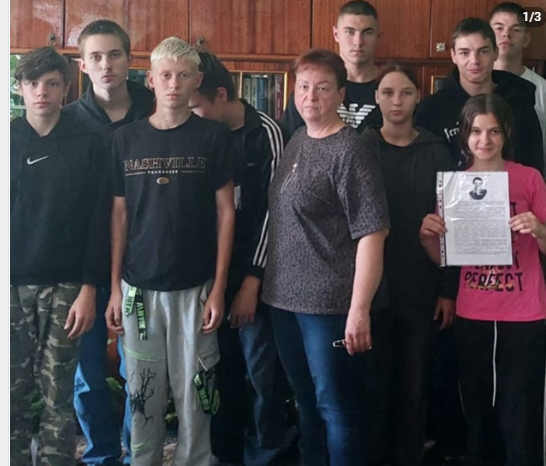 В Злынковском филиале техникума прошло мероприятие памяти Героя России Александра Зайцева