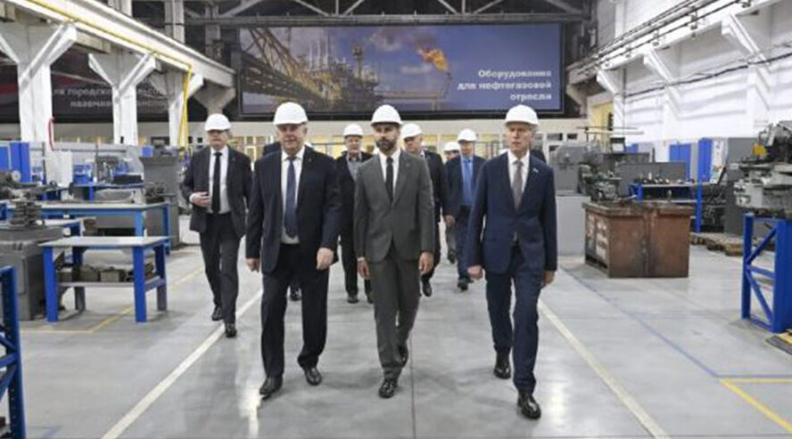 Губернатор Брянщины Богомаз и депутат Госдумы Матыцин посетили «Термотрон-завод»