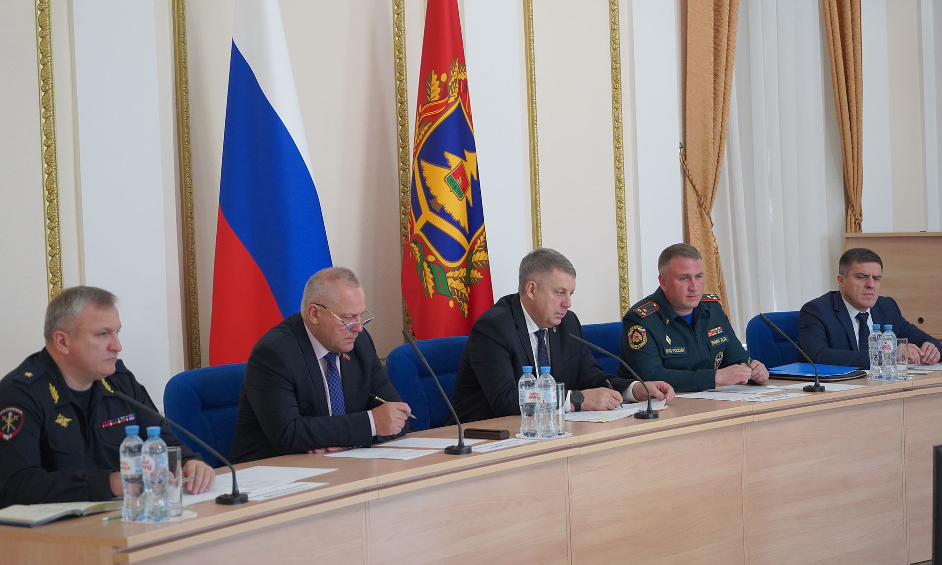 Губернатор Брянщины принял участие в совещании по штабной тренировке по гражданской обороне