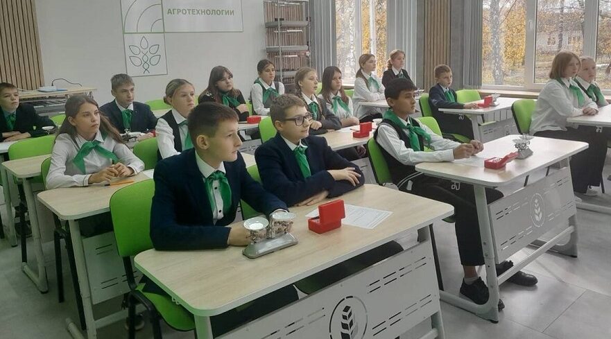 В школе Стародубского округа Брянщины работает агрокласс