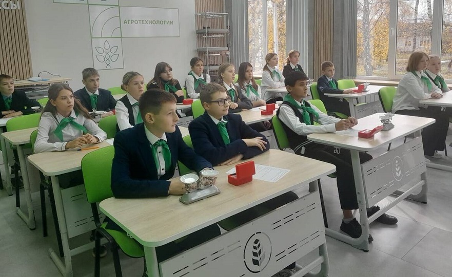 В школе Стародубского округа Брянщины работает агрокласс