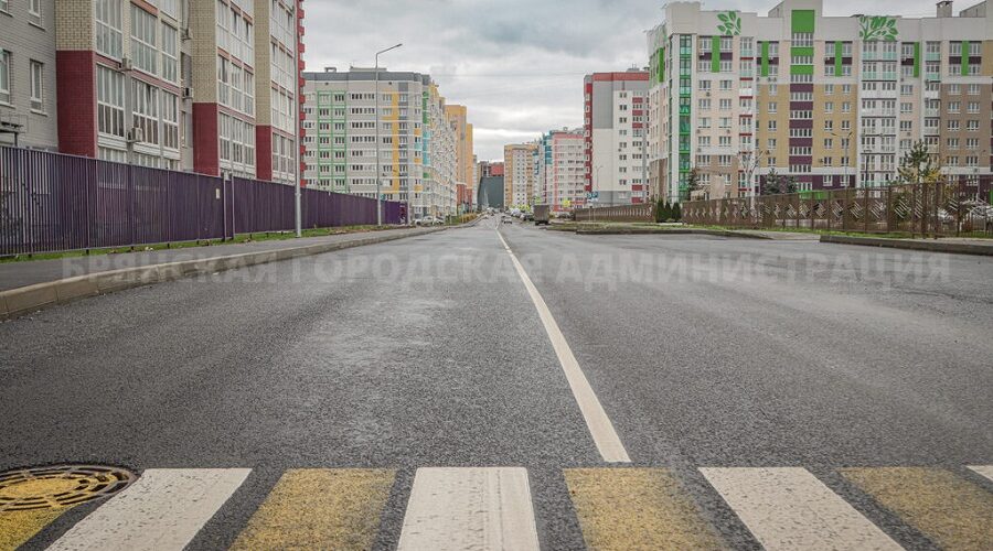 В Советском районе завершается  капремонт улицы Строкина