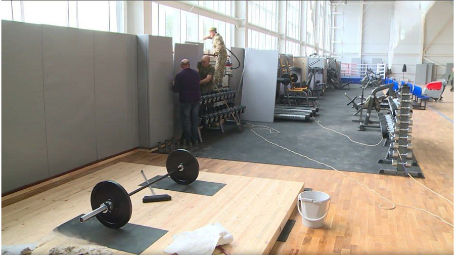 В брянских поселках завершается  строительство спорткомплексов