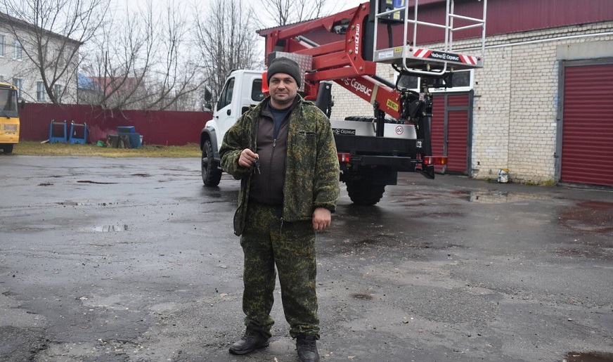 Для брянского предприятия  «Клетня-Сервис» приобрели  специальную  технику