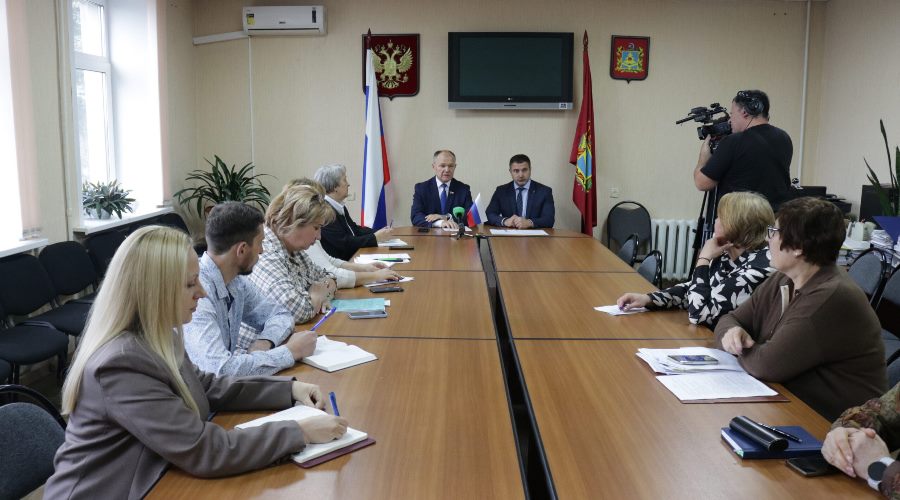 Николай Щеглов посетил Навлинский район Брянщины