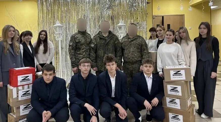 Школьники Стародубского округа Брянщины помогают военным