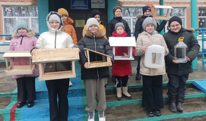 Роговские школьники  участвуют в акции