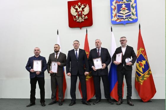 В Брянске наградили победителей конкурса «Лучший предприниматель Брянской области».