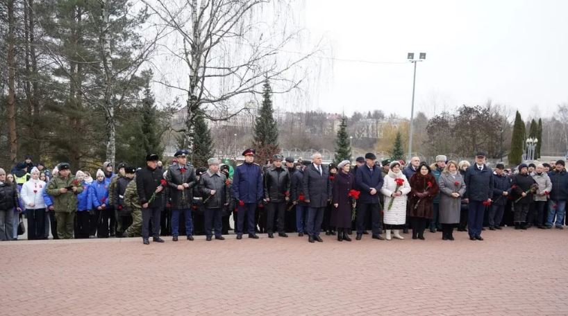 Губернатор Брянщины Александр Богомаз: «Мы всегда будем помнить подвиги наших земляков»