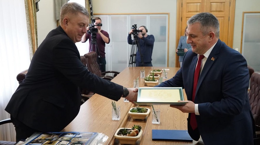 Гомельские друзья приехали на Брянщину