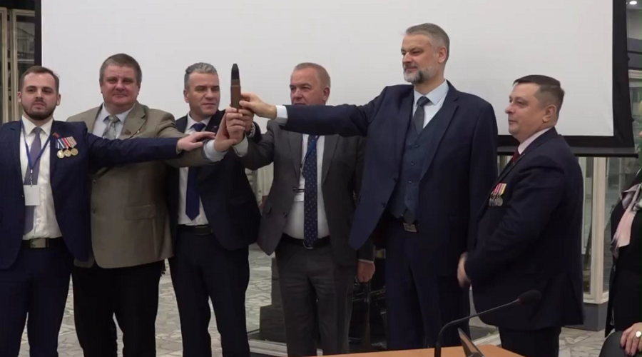 В Брянске заложили капсулу Победы для потомков