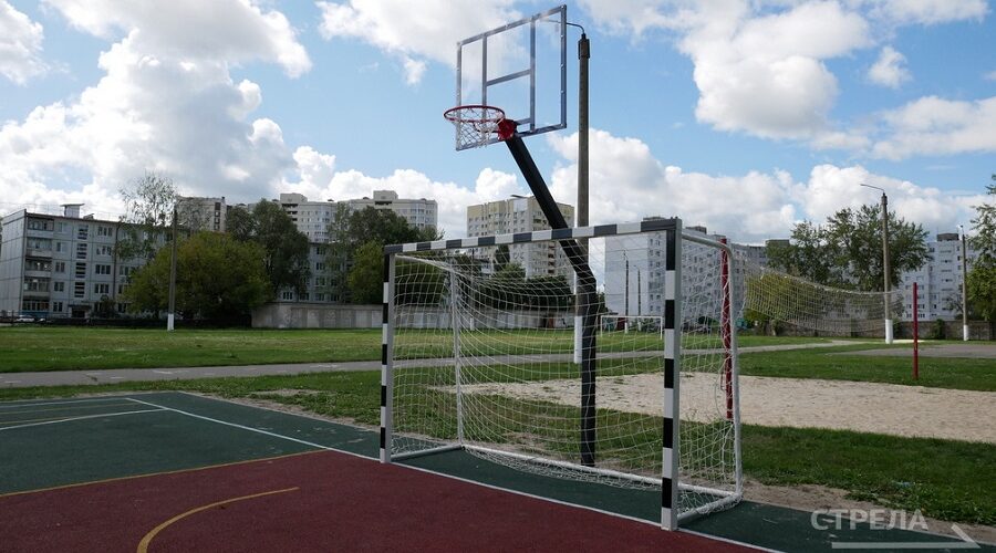 В Брянске на территории школы № 60 откроют «умную» спортплощадку