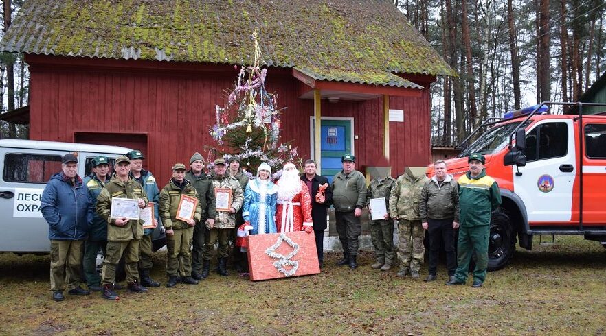 Лесопожарная служба Брянщины  поддержала военнослужащих приграничья