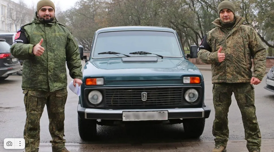 Председатель комитета облдумы Москвичев передал автомобиль  подразделению Минобороны РФ