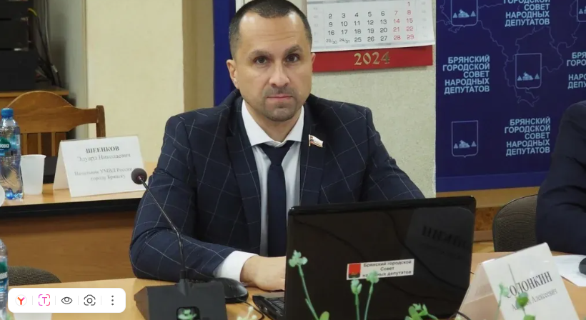 Директор Брянского училища Алексей Солонкин говорил о прямой линии