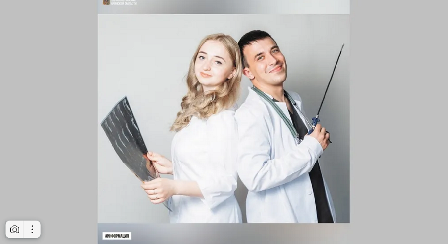 В Дятьковской районной больнице работает семейная пара Кузнецовых