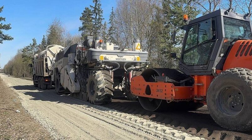 В 2025 году активно провели ремонт автодорог в  Мглинском районе Брянщины