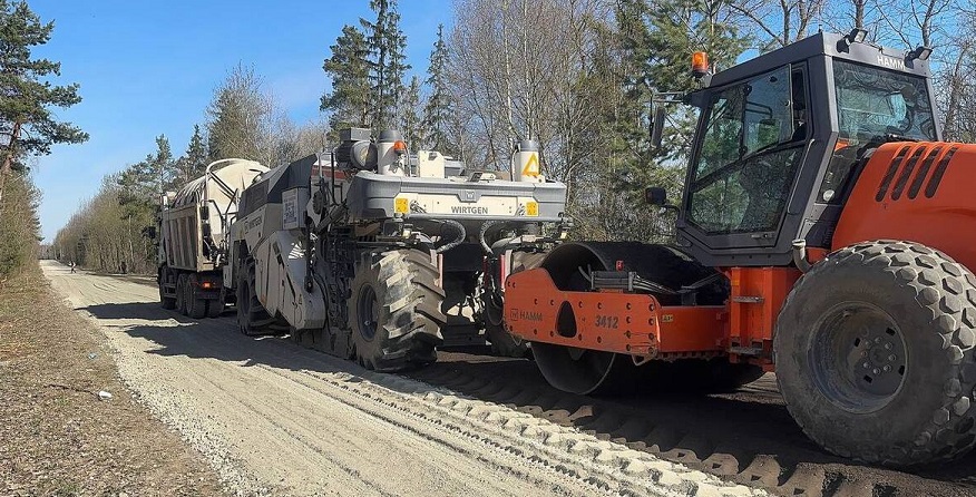В 2025 году активно провели ремонт автодорог в  Мглинском районе Брянщины