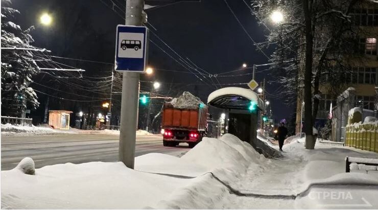 В Брянске убрано 355 тонн снега