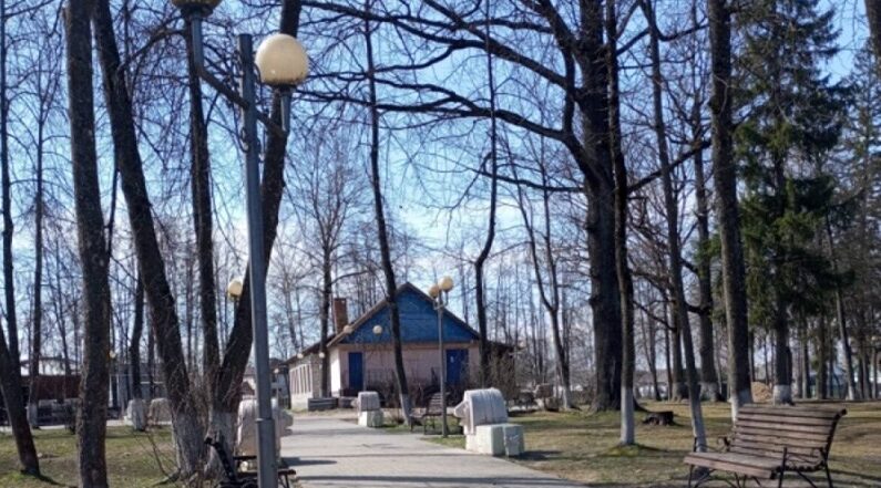 В Клетне Брянщины  обновлен игровой комплекс в горпарке