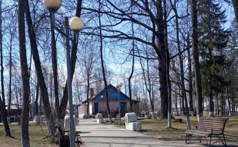 В Клетне Брянщины  обновлен игровой комплекс в горпарке