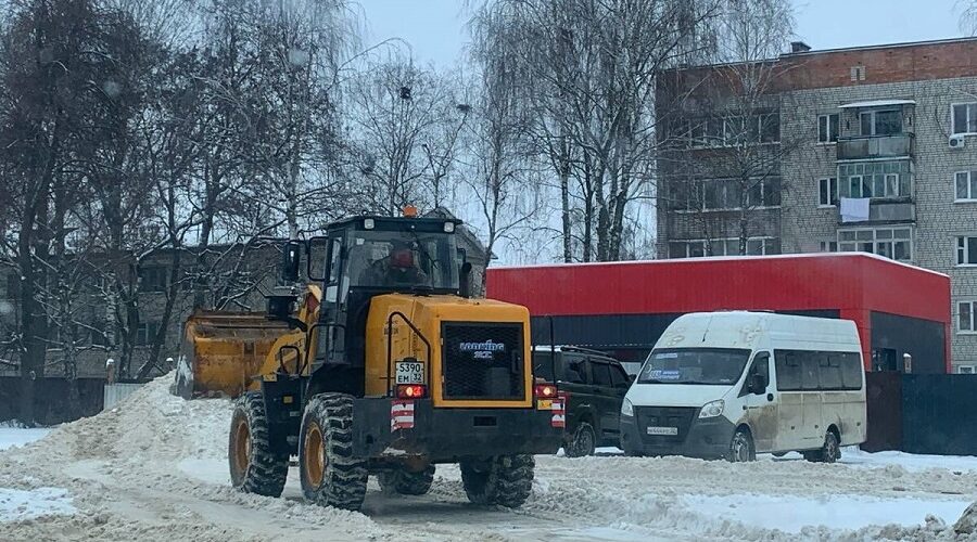 Уборка снега в Стародубе