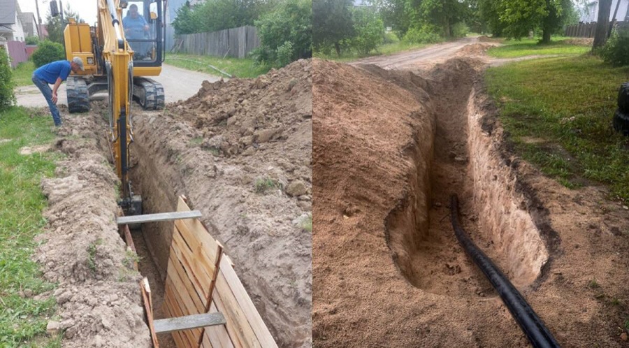 В Дятьковском районе обновляют водопроводную систему