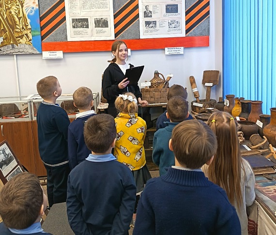 В школах Злынковского района проходит военно-патриотический месячник