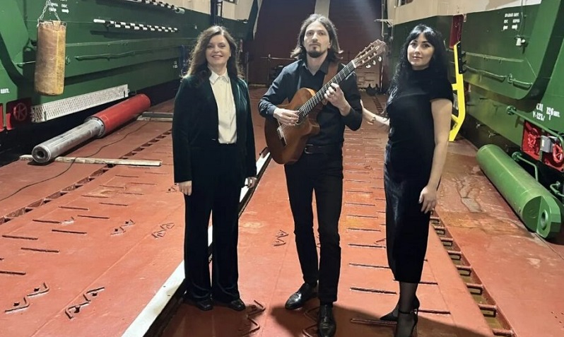 Брянские музыканты дали концерт в трюме боевого корабля