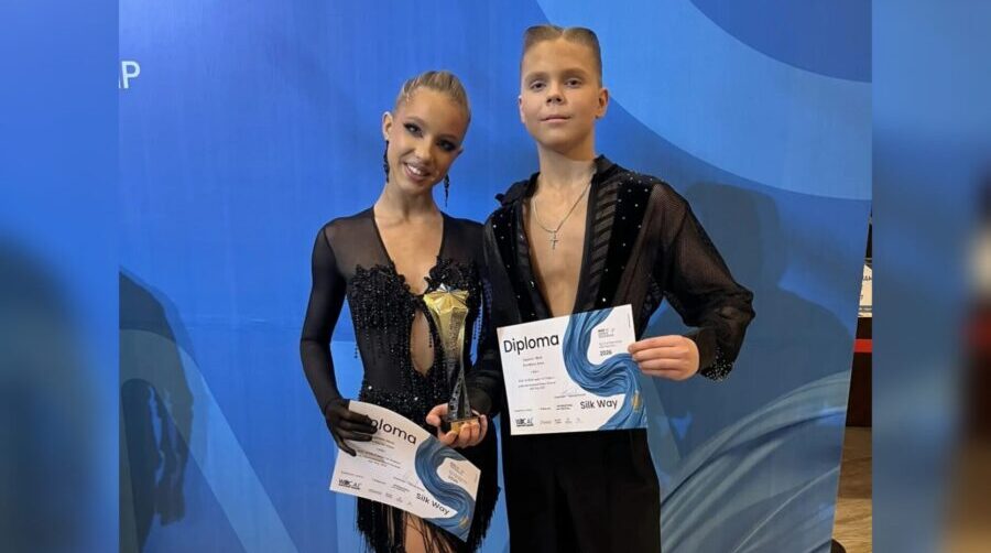 Танцевальная пара из Брянска триумфально выступила на Первенстве мира