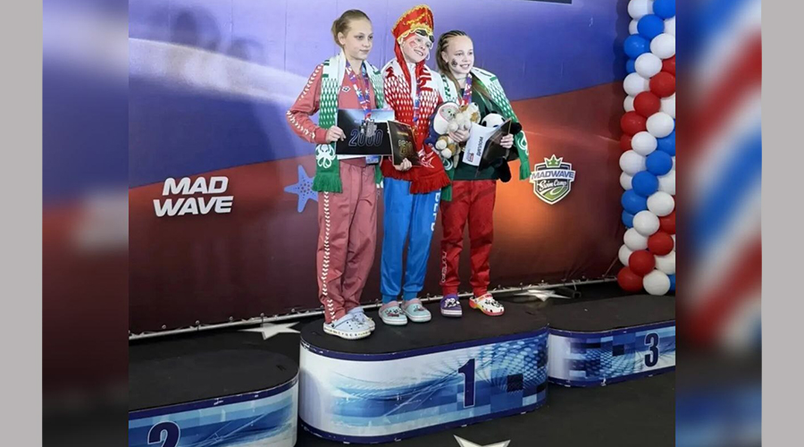 Юная брянская спортсменка завоевала серебро на Всероссийских соревнованиях по плаванию